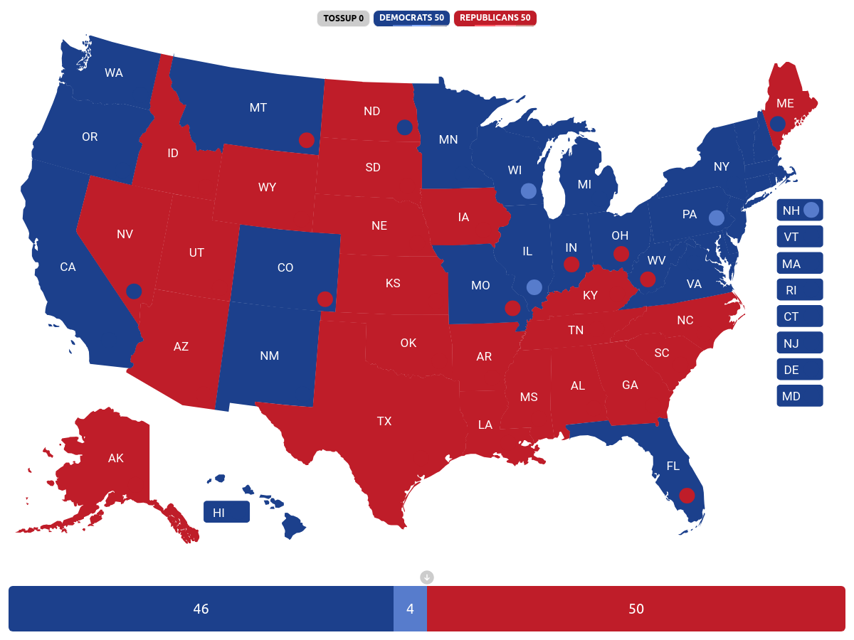 YAPms - Yet Another Political Map Simulator