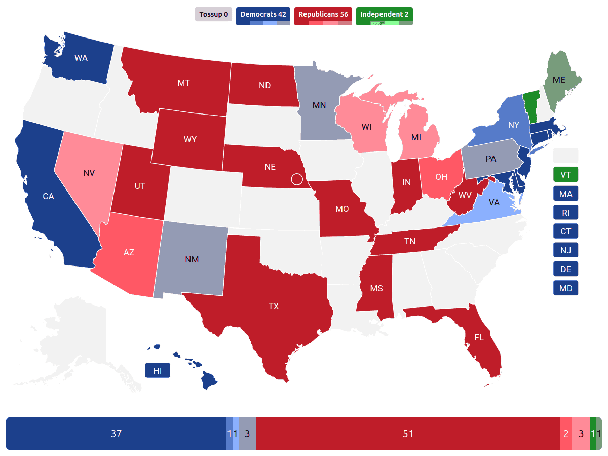 YAPms - Yet Another Political Map Simulator