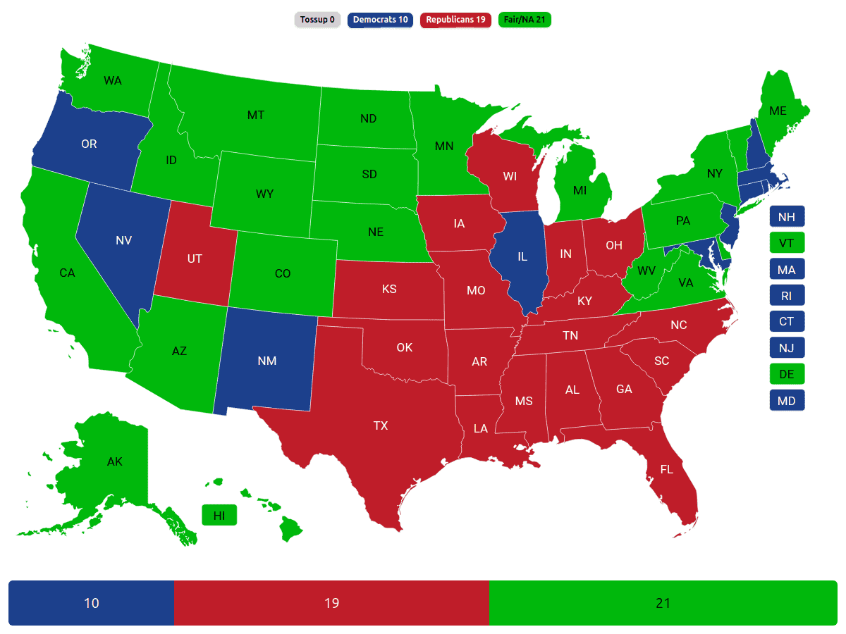 YAPms - Yet Another Political Map Simulator